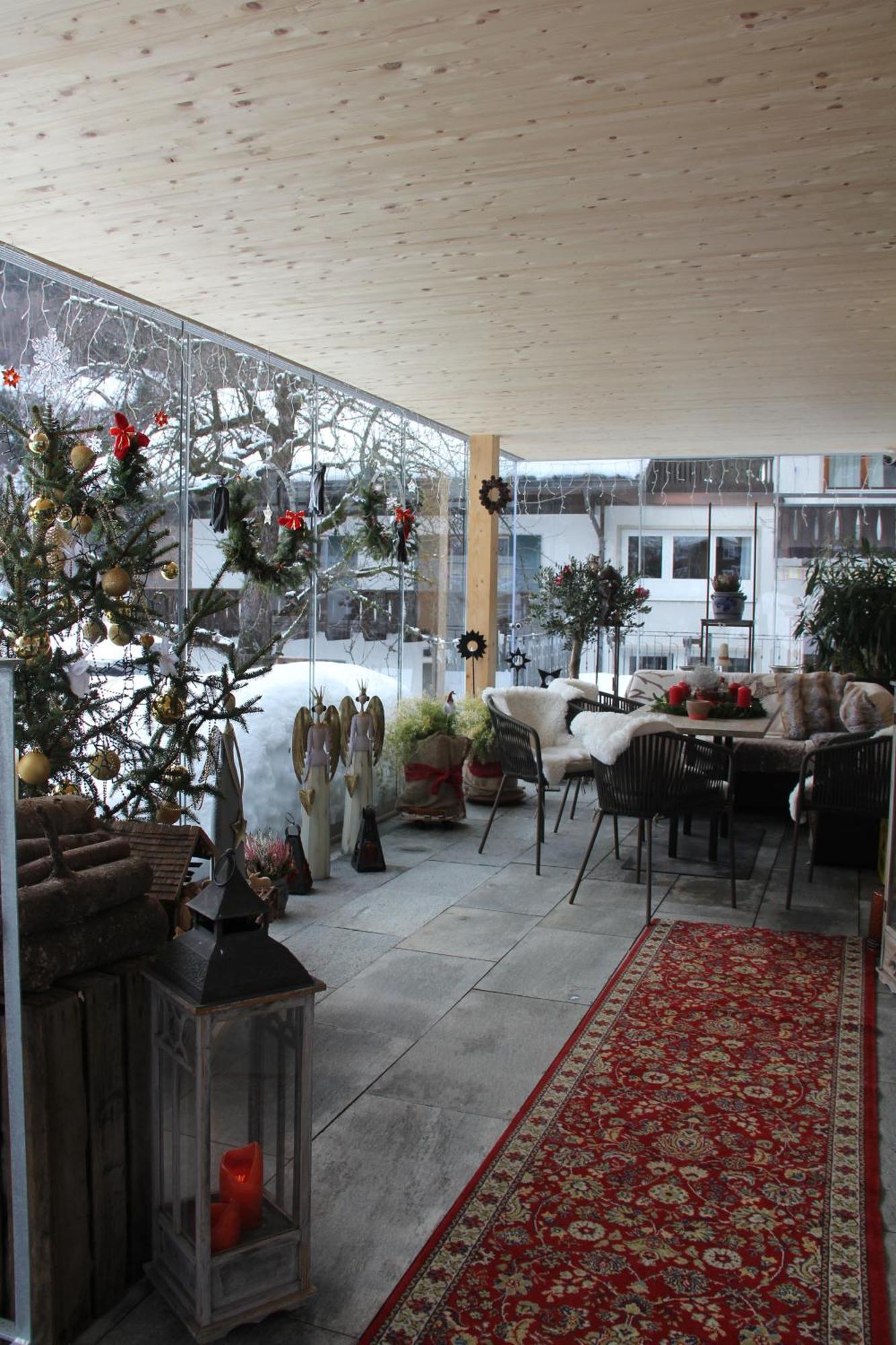Haus Am Rain Bed & Breakfast Partenen Exterior photo